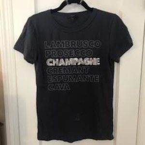 J Crew "Champagne T-shirt